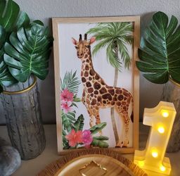 Giraffe Picture Frame