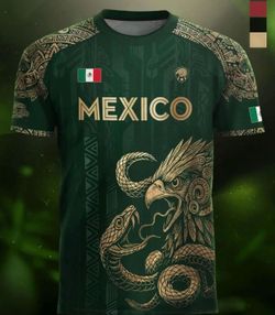 Mexico soccer shirt size Large