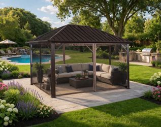 Brand new gazebo 10x10 installation available