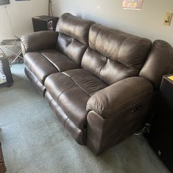 Couch. Electric Recliner  