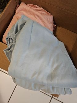 King size bedsheet set blue