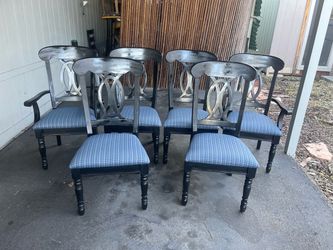 6 sillas 🪑 Tapiceria nueva