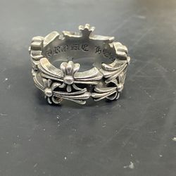 Chrome Hearts  2013 Double Cross Ring