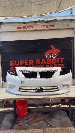 2012 Versa Bumper Front OEM 2014