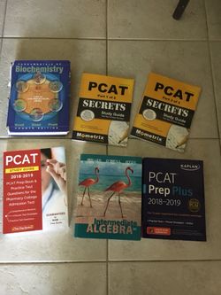 Books pcat álgebra biochemistry college