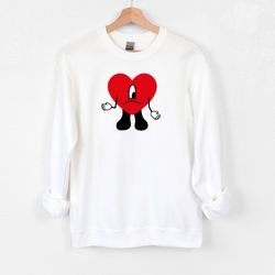 Bad Bunny Heart ❤️ 🐰 Sweater 