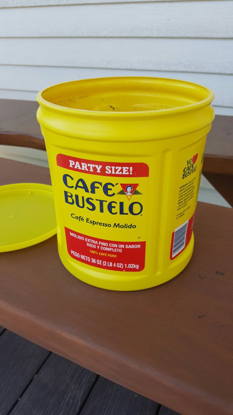 6 @Yellow Plastic storage container