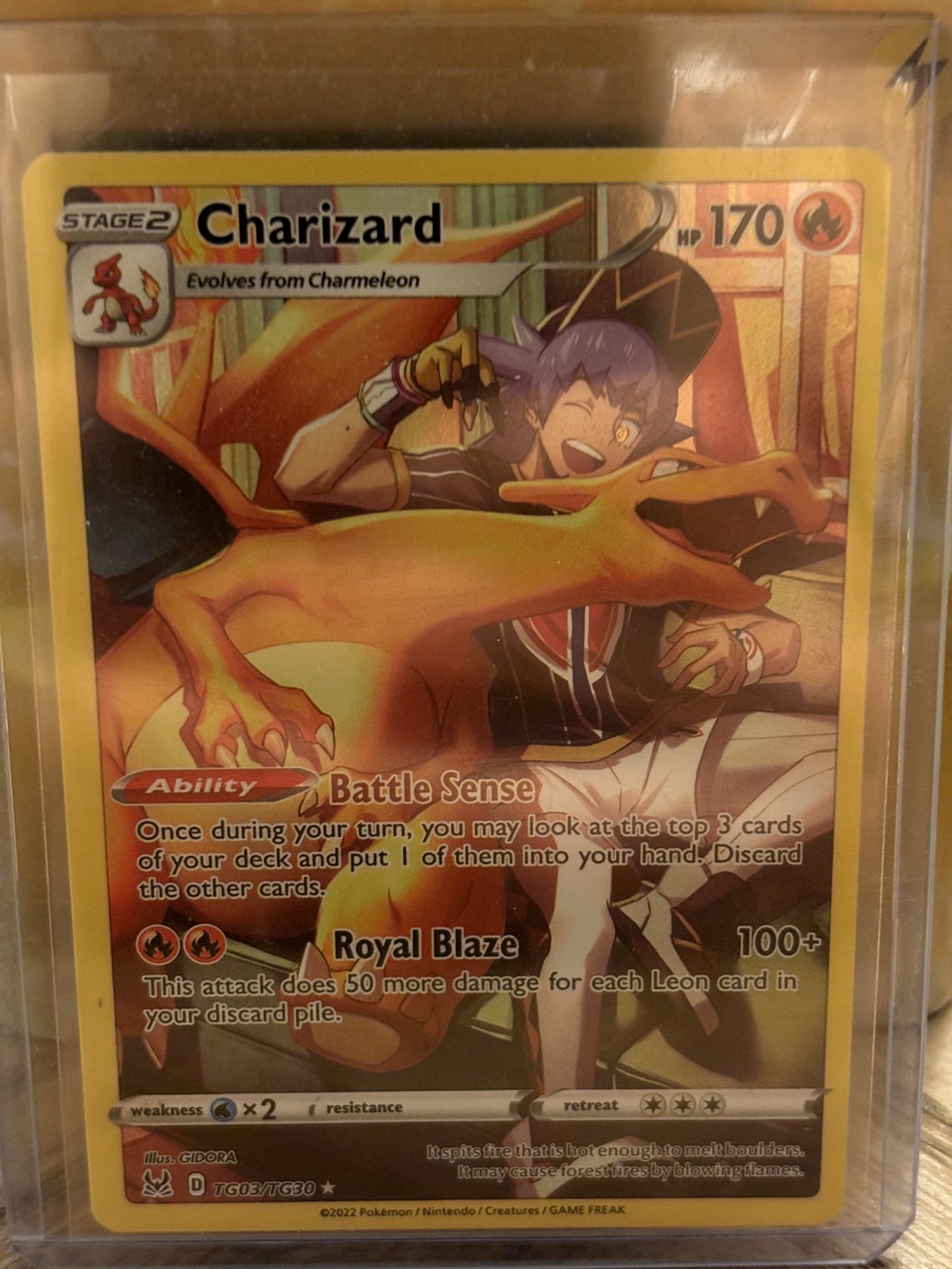 Charizard - TG03/TG30 - Lost Origins - Trainer Gallery