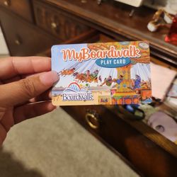 $10 My Boardwalk Play Card-santa Cruz Beach Boardwalk