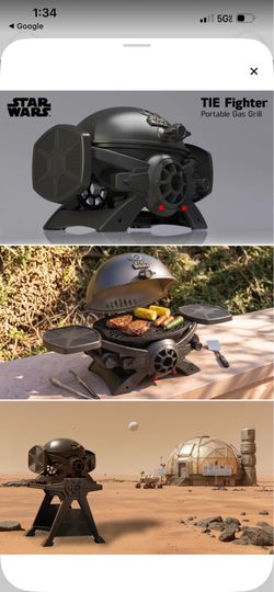 Broil Chef Star Wars Tie Fighter BBQ Grill