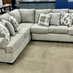 🔥Brand New Fabric Sectional Sofa🔥Only $49 Today And Pay Later With Or Without Credi🔥