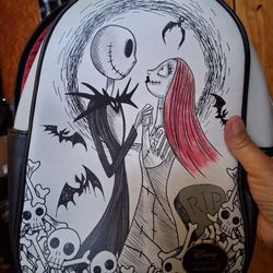 Jack & Sally Backpack Purse 