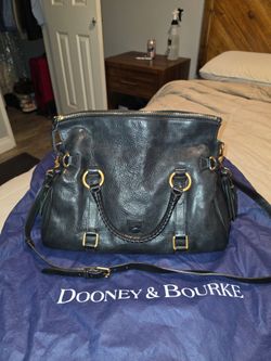 Dooney and bourke satchel and wallet