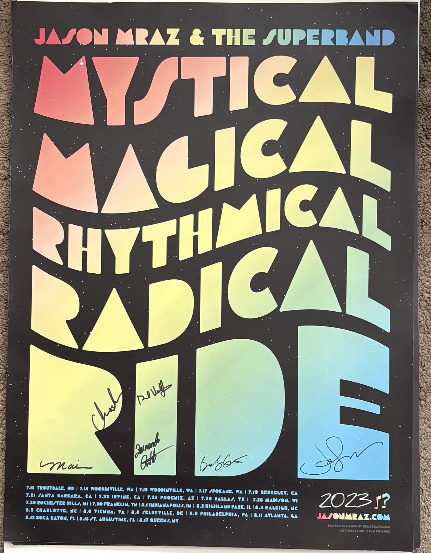 Jason Mraz Autograph