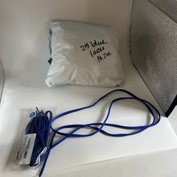 25 sets of blue shoe laces 54”
