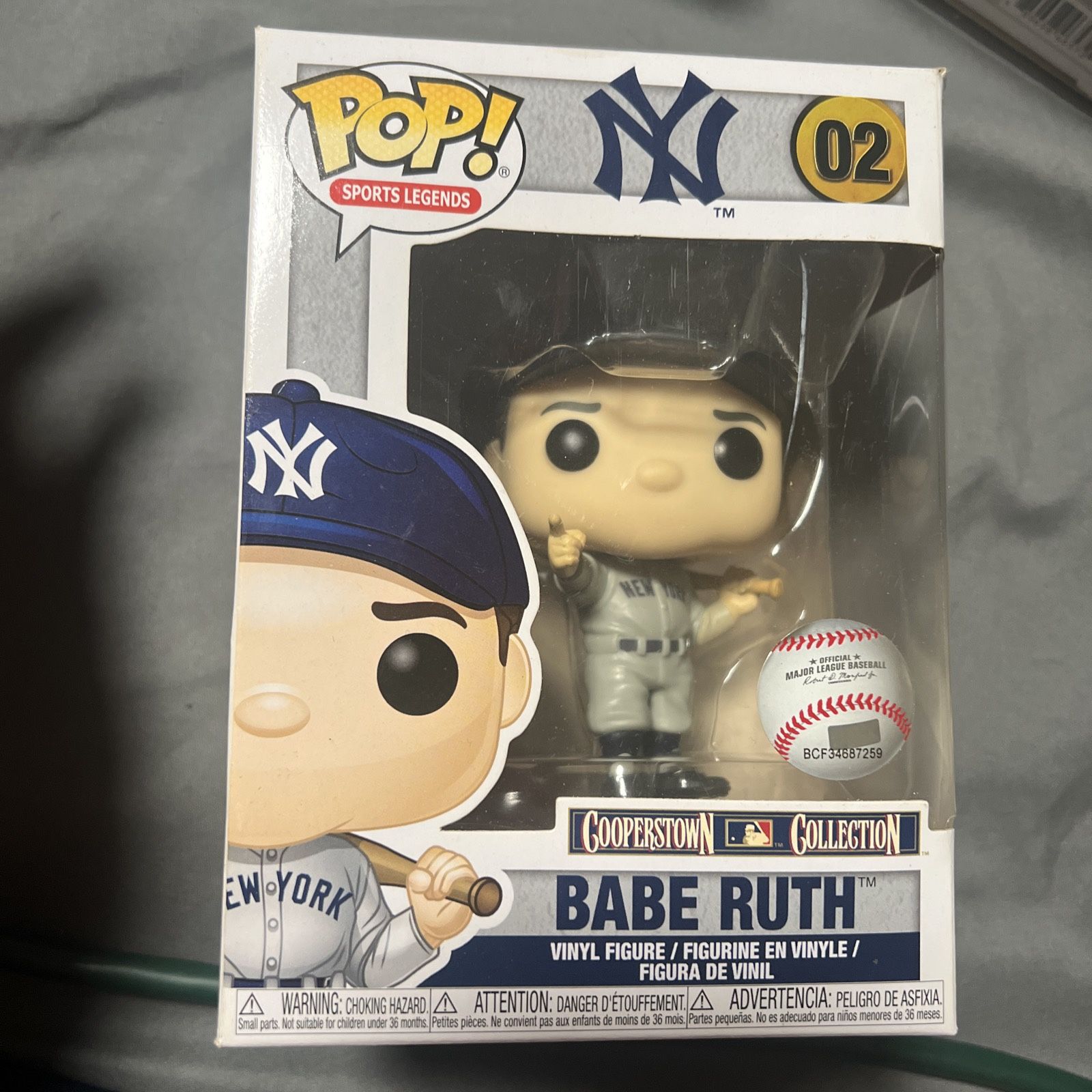 Funko Pop Sports Legends Babe Ruth Vinyl Figure