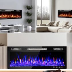 Electronic Led Color Fireplace
