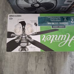 Ventilador de techo y secadora