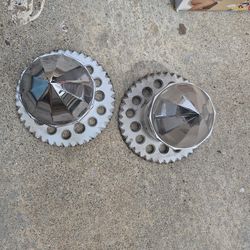 Chrome Spike Lug Nut Covers