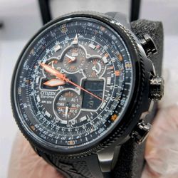 Citizen Navihawk Promaster Alarm A-T Men's Watch Polyurethane Strap JY8035-04E