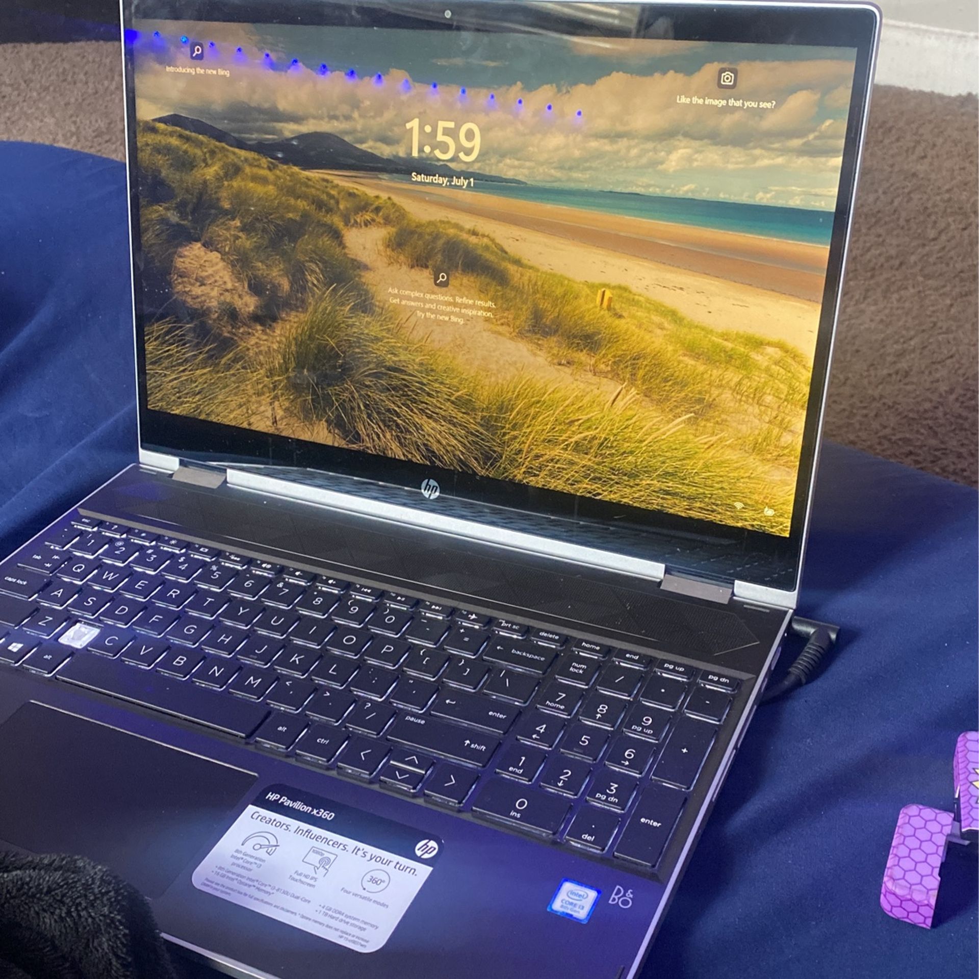Hp Pavilion X360 -15inch Screen