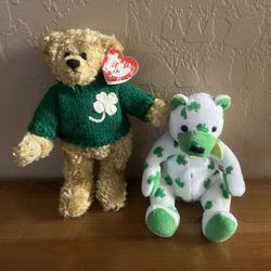 TY Beanie Baby 1993 Blarney & Clover