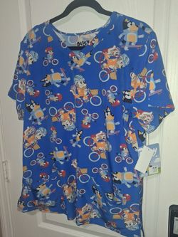 Bluey cartoon shirt for Doctors, nurses, and for overall use