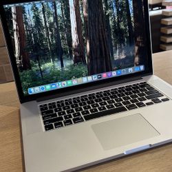 Apple MacBook Pro 15” Retina i7/16GB/500GB SSD $350 