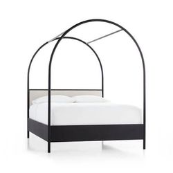 Crate And Barrel Queen Arched Canopy Bed