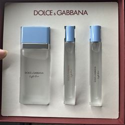 Dolce & Gabbana Light Blue Eau de Toilette Mini Trio Gift Set