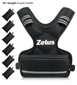 Zelus X-Shaped Weighted Vest 20 lbs