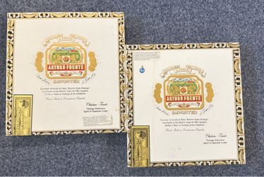 2 Eduardo audience Cigar Boxes
