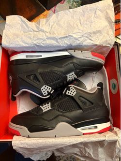 Jordan Retro 4 Bred Reimagined Size 13