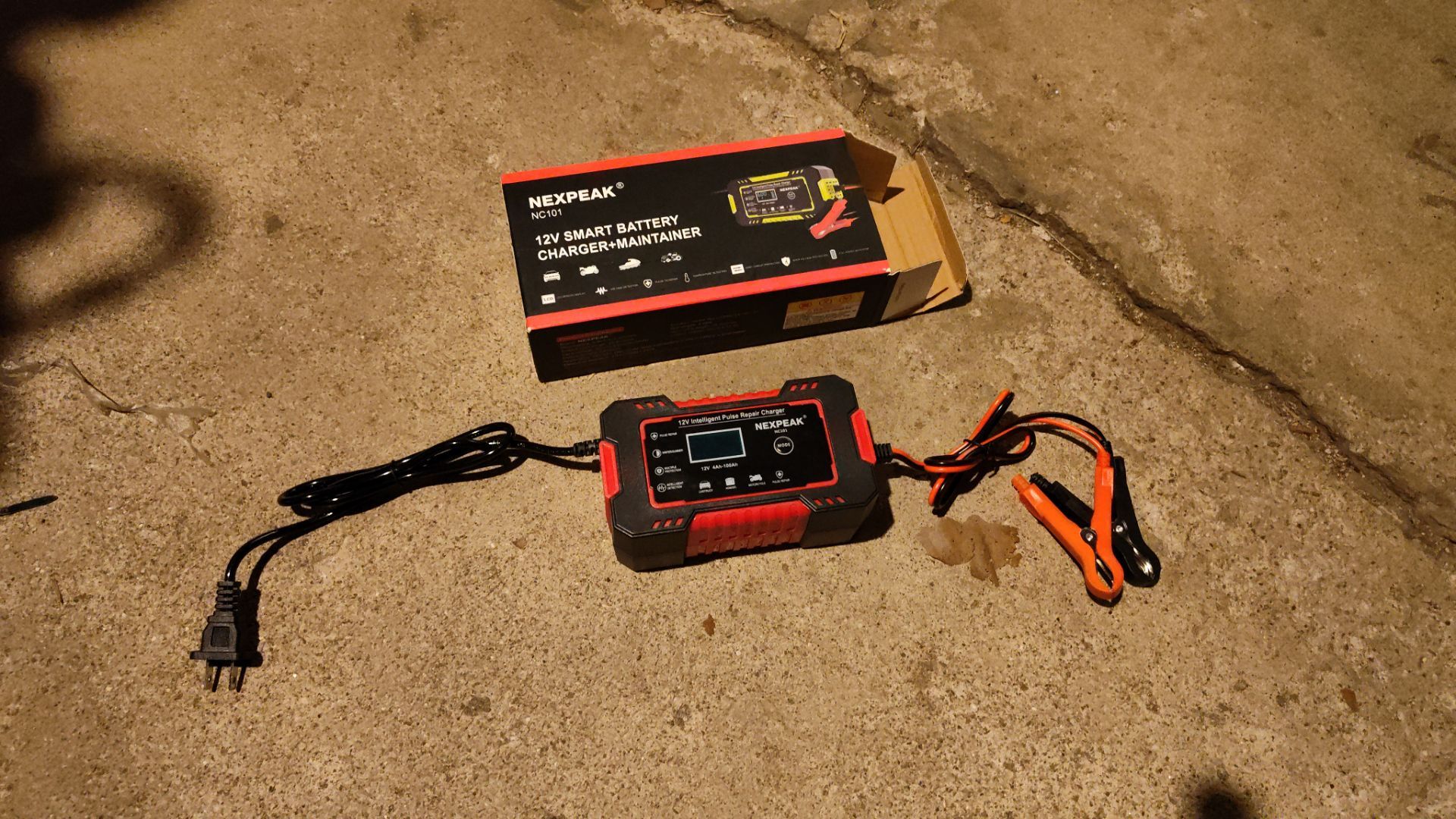 Car Battery Charger, 12V 6A Smart Battery