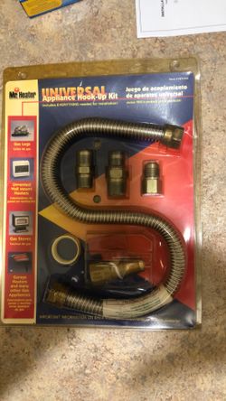 Appliance Hook Up Kit.