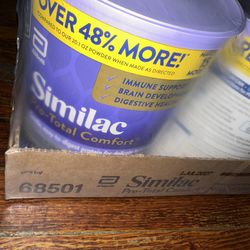 6 PACK Similac pro total comfort