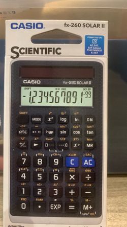 Casio fx-260 Solar II Scientific Calculator
