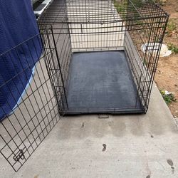 Large dog cage 47”L / 28”W / 32”H