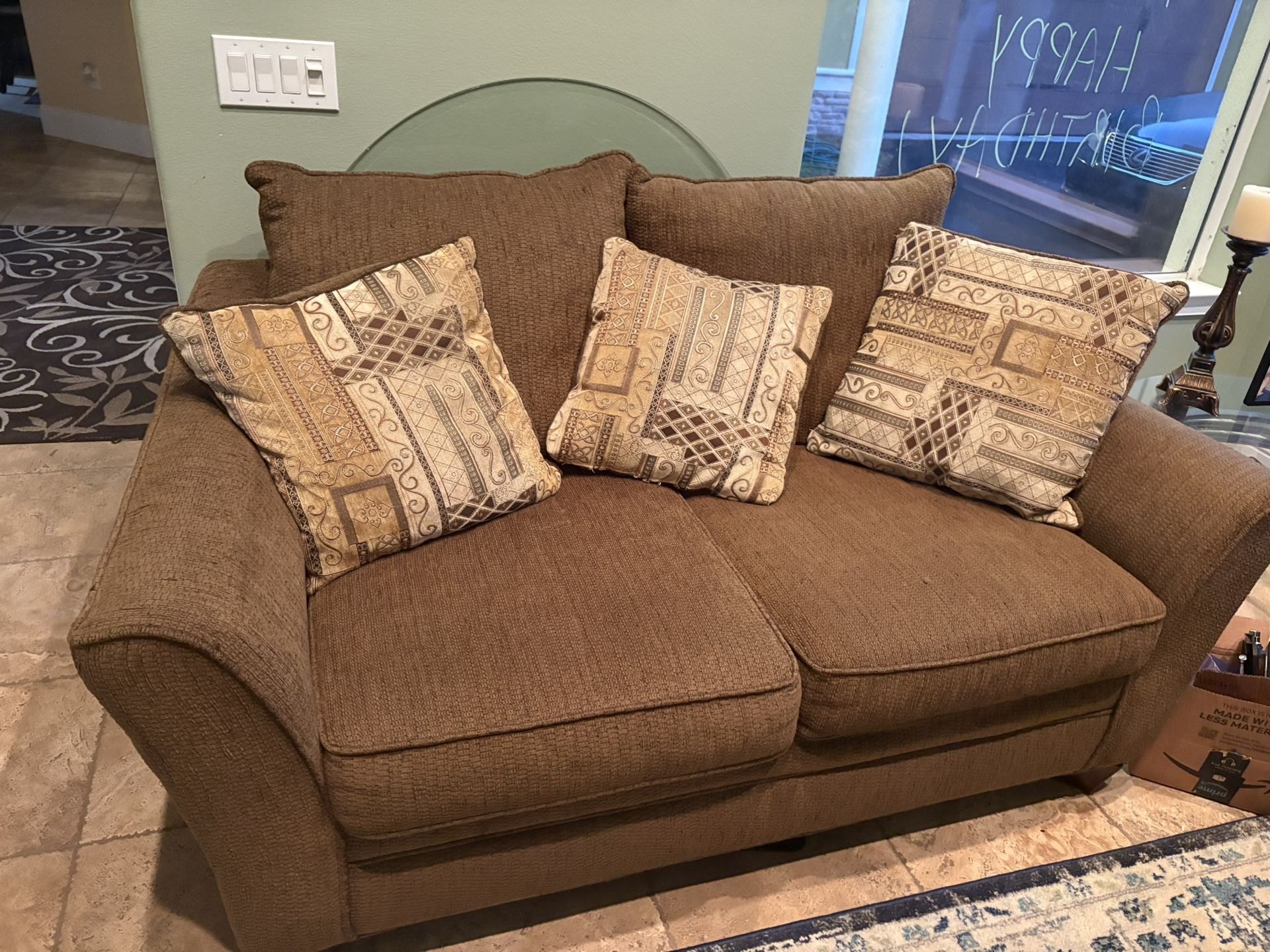 Brown sofa Set 