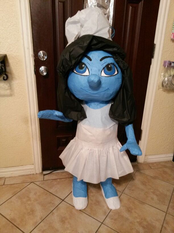 Pinata pitufina mala