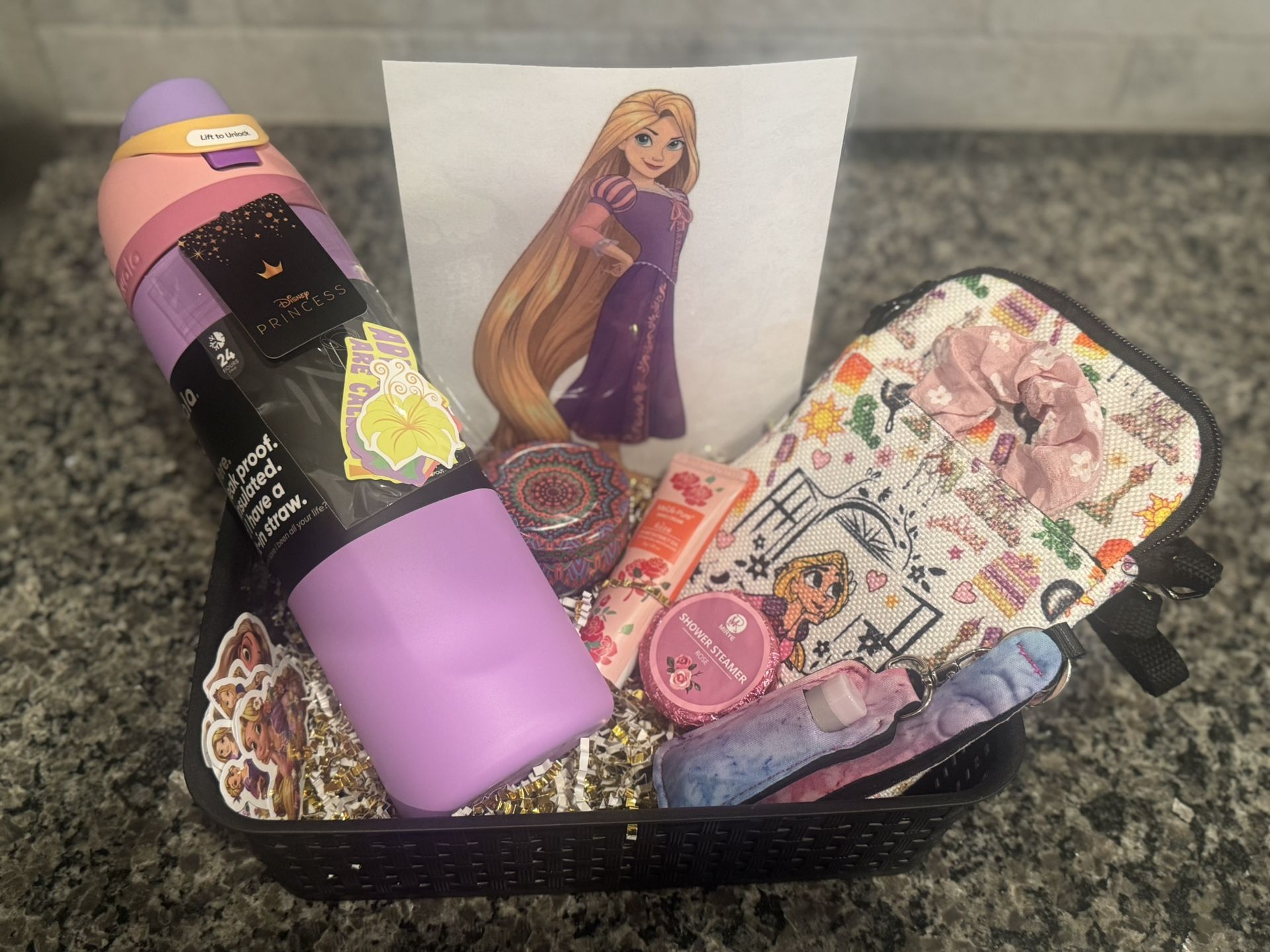 Rapunzel Gift Basket