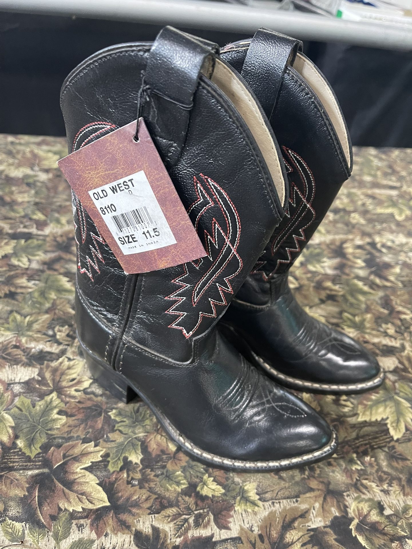 Kids’ Cowboy Boots Size 11.5