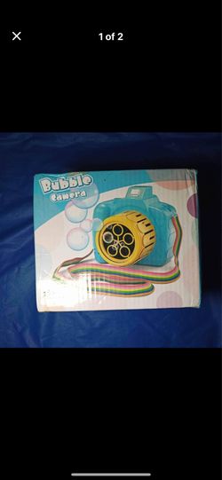Fun bubble camera with colorful design! New!