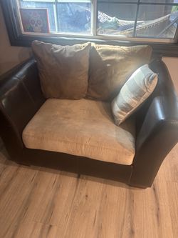 Oversized Accent Chair Loveseat