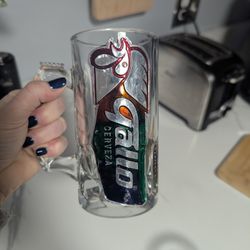 Beer Glass From Guatemala