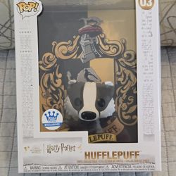 Harry Potter Hufflepuff Cover Art EXCLUSIVE VAULTED Funko Pop
