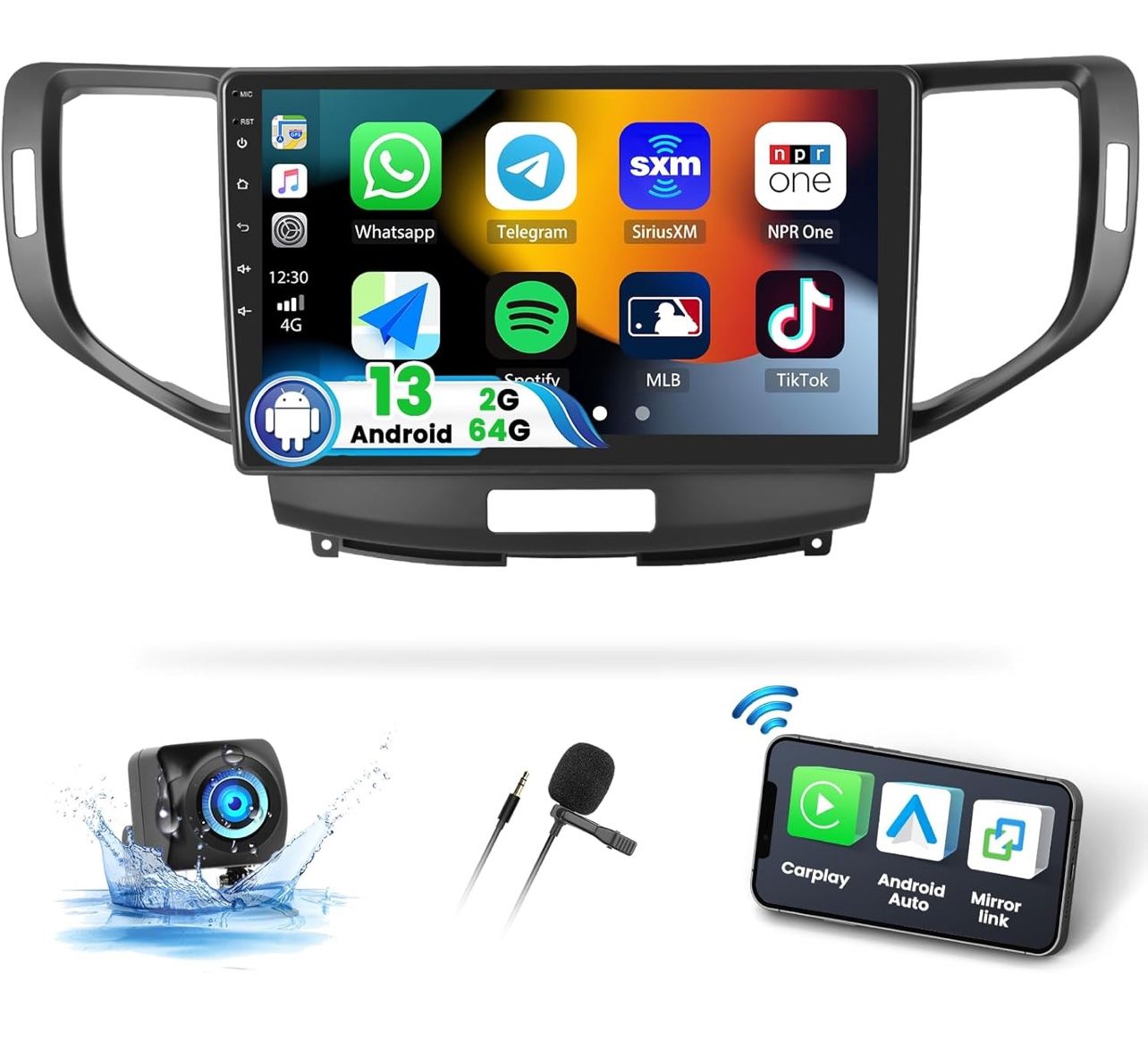 Car Stereo Radio for Acura TSX 09-14