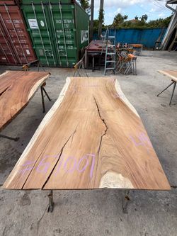 Premium Exotic Hardwoods ~ Live Edge Slabs 