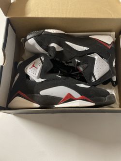 Nike Air Jordan True Flight Gs Black Varsity Red Wolf Gray Size 6Y/Women’s 7.5
