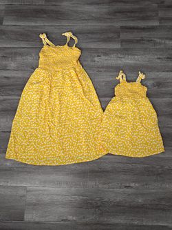 Mommy And Me Diane Von Furstenberg Target Smocked Tie Strap Dresses 